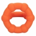 CalExotics Alpha All Star Ring Orange - Double Liquid Silicone Enhancer