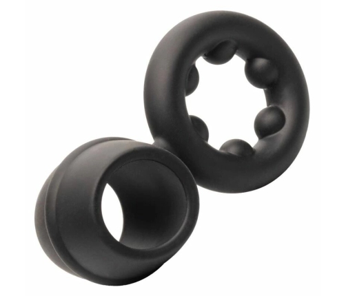 CalExotics Alpha Dual Magnum Silicone Support Ring Black