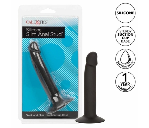 CalExotics Slim Anal Stud - Flexible Silicone Model with Suction Base