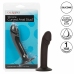 CalExotics Silicone Curved Intimate Device with Suction Base, Black