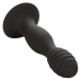 CalExotics Silicone Ribbed Anal Stud - Flexible Probe with Suction Cup