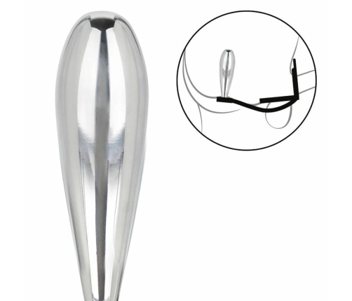 CalExotics Star Fucker Glider Plug - Dual Enhancer & Metal Probe with Gem Base