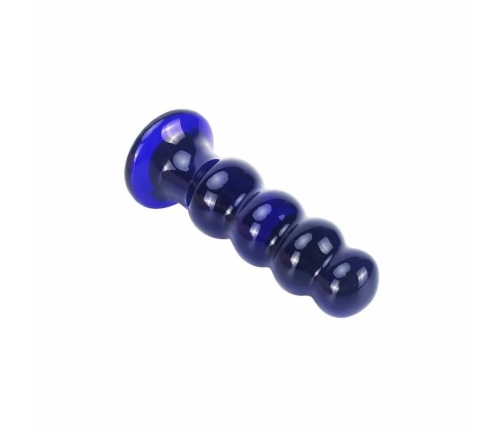 TOYJOY Buttocks The Radiant Vibrating Glass Plug 5 Modes Transparent