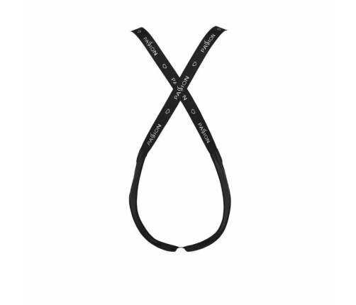 Passion Body Bruno Black S/M - Elegant Semi-Transparent Bodysuit