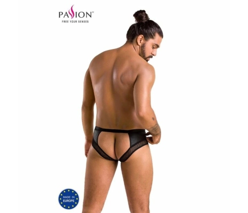 Passion 030 Open Slip TOM Black S/M - Modern European Lingerie