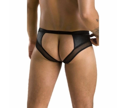 Passion 030 Open Slip TOM Black S/M - Modern European Lingerie