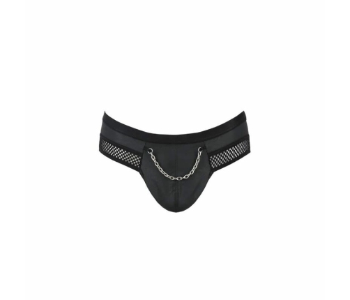 Passion 030 Open Slip TOM Black S/M - Modern European Lingerie