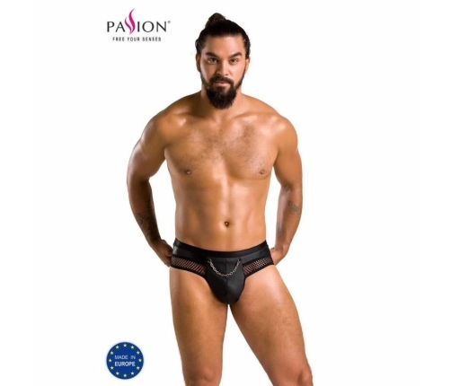 Passion 030 Open Slip Black L/XL - Premium Decorative Lingerie