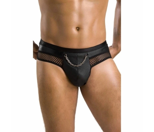 Passion 030 Open Slip Black L/XL - Premium Decorative Lingerie