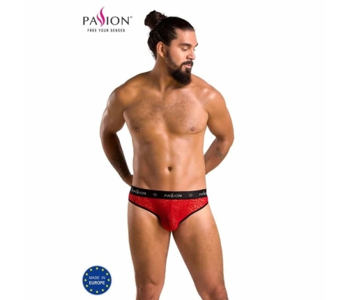 Passion Mike 031 Slip Red L/XL - Modern Men’s Briefs EU Quality