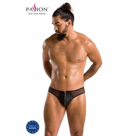 Passion Timmy Black Briefs S/M - Modern Polyurethane-Polyester Design