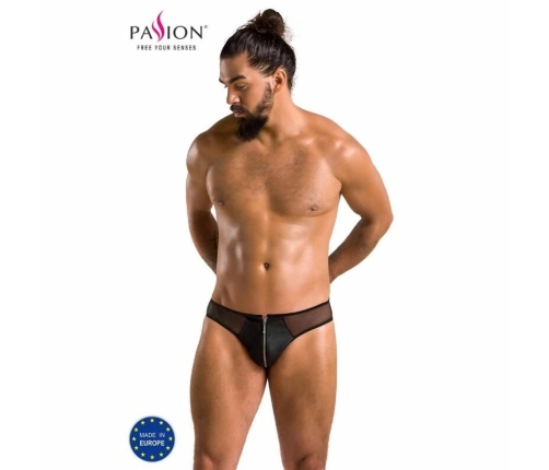 Passion Timmy Black Briefs S/M - Modern Polyurethane-Polyester Design