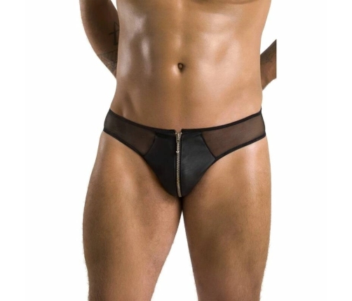 Passion Timmy Slip Black L/XL - Modern Polyurethane-Polyester Briefs