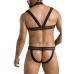 Passion Jacob Black L/XL - Men's Modern Lingerie Set, Oeko-Tex, EU Made