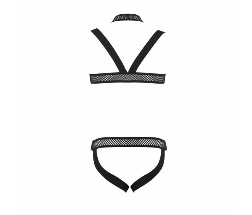 Passion Jacob Black L/XL - Men's Modern Lingerie Set, Oeko-Tex, EU Made