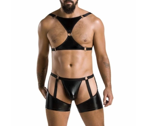 Passion Set ARON Black S/M - Elegant Lingerie with Oeko-Tex Materials