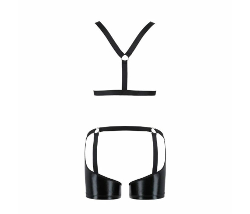 Passion Set ARON Black S/M - Elegant Lingerie with Oeko-Tex Materials