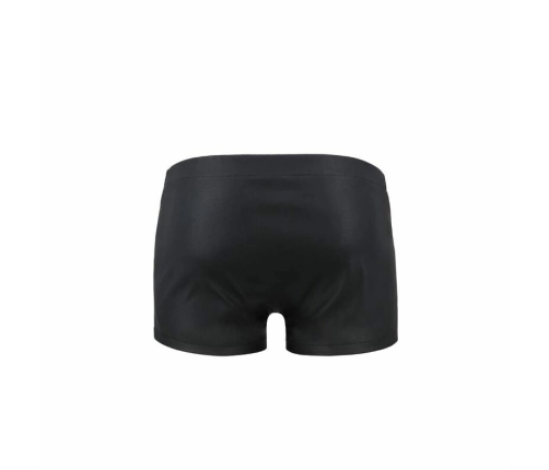 PASSION DAVID Short Black L/XL - Modern Polyurethane-Polyester Blend