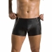 Passion 049 Short Matt Black S/M - Modern Faux Leather Shorts EU-Made