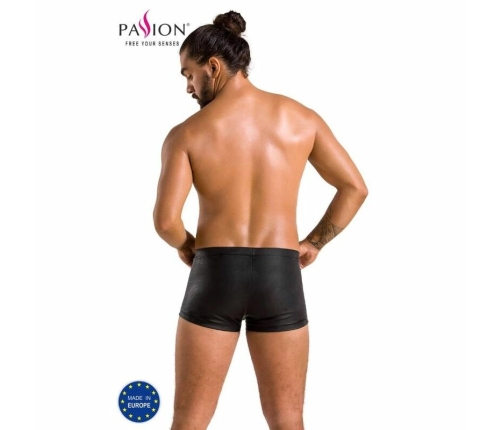 Passion Patrick Black Shorts S/M - Stylish Polyurethane Blend, EU Quality