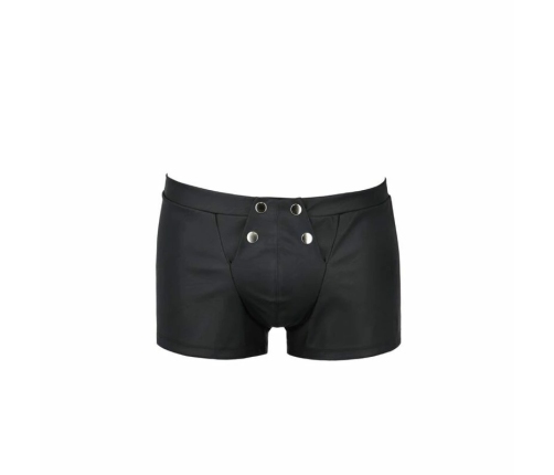 Passion Patrick Black Shorts S/M - Stylish Polyurethane Blend, EU Quality