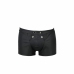 Passion Patrick Black Shorts S/M - Stylish Polyurethane Blend, EU Quality