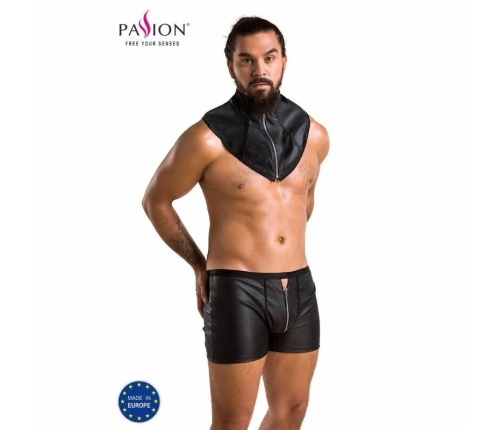 Passion Edward Black L/XL - Modern Two-Piece Lingerie Set, Oeko-Tex