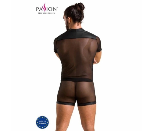 Passion Michael Black L/XL Men’s Set - Modern Polyurethane Design