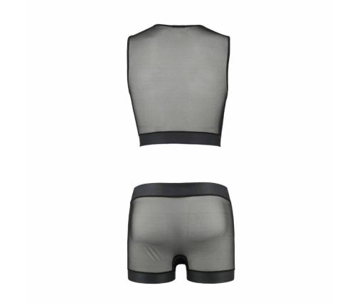 Passion William Black S/M - Elegant Lingerie Set, Oeko-Tex, EU-Made