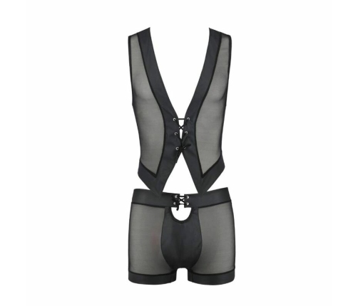 Passion William Black L/XL - Modern Men's Lingerie Set, EU Quality