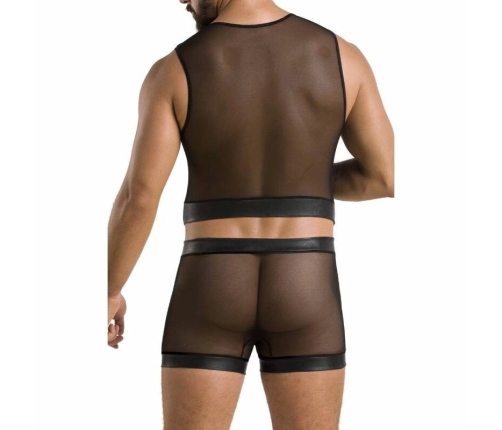 Passion William Black L/XL - Modern Men's Lingerie Set, EU Quality