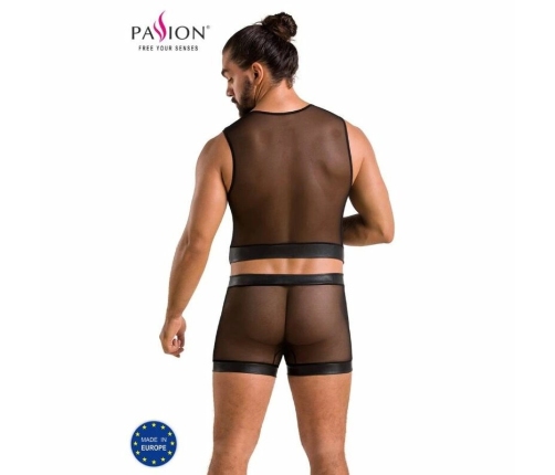 Passion William Black L/XL - Modern Men's Lingerie Set, EU Quality
