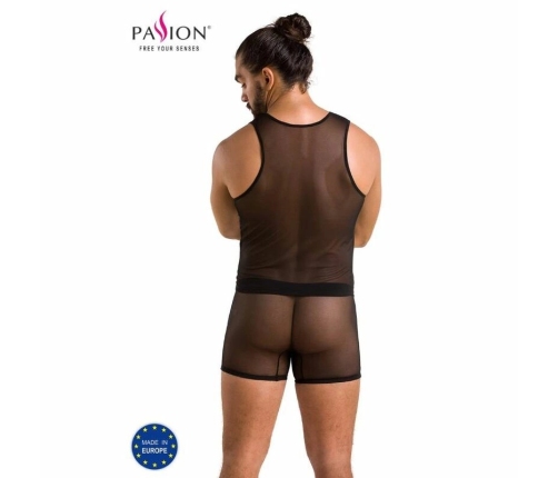 Passion Oscar Set Black S/M - Elegant Lingerie with Oeko-Tex Materials