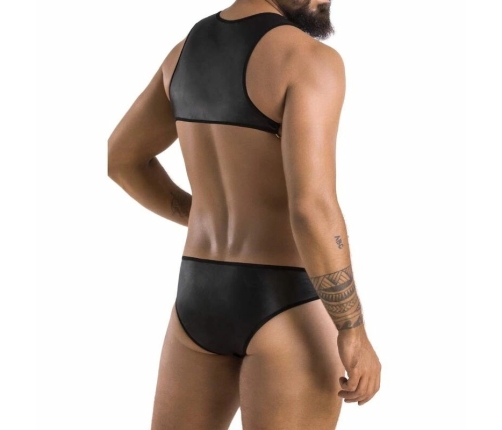 Passion Adam Body Black L/XL - Modern Bodysuit with Oeko-Tex Materials