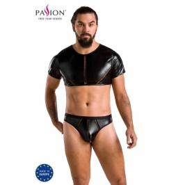 Passion Peter Set Black S/M - Elegant Men's Lingerie, EU Quality