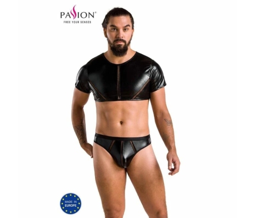 Passion Peter Set Black S/M - Elegant Men's Lingerie, EU Quality