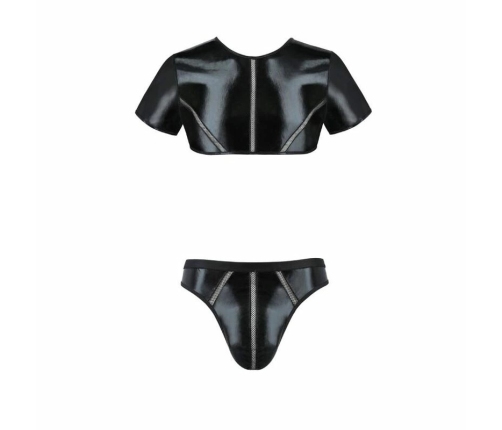 Passion Peter Set Black S/M - Elegant Men's Lingerie, EU Quality