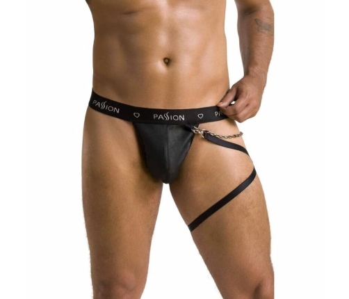 Passion BILL Black Thong L/XL - Modern European Design, Oeko-Tex Certified