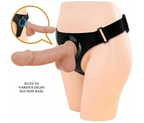 Pretty Love Jerry Universal Harness Briefs Set 21.8 cm, Beige, Adjustable Fit