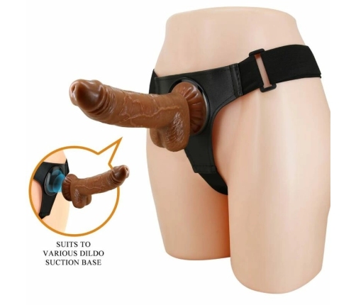 Pretty Love Micheal Universal Harness System 20cm Black Adjustable Set