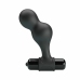 Pretty Love MR PLAY Black Silicone Anal Plug with 10 Vibration Modes