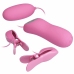 Pretty Love Tweezer Vibrating Adjustable Pink Stimulation System