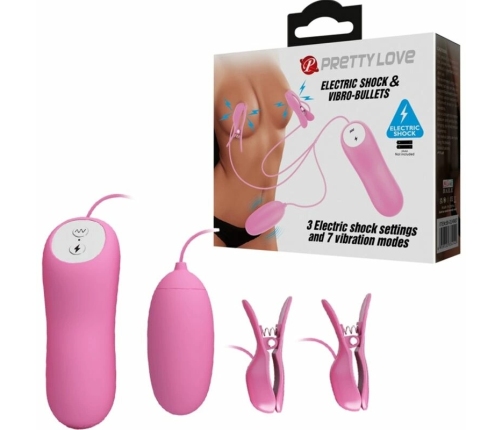 Pretty Love Tweezer Vibrating Adjustable Pink Stimulation System