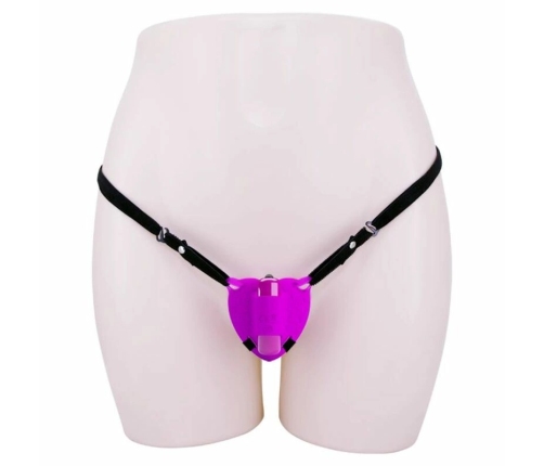 Pretty Love Heartbeat Intimate Massager 10-Mode Purple ABS Silicone