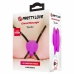 Pretty Love Heartbeat Intimate Massager 10-Mode Purple ABS Silicone