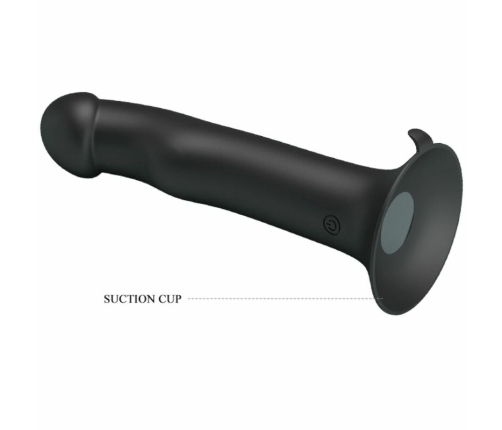 Pretty Love Murray Black - Rechargeable Dual-Action Intimate Device, 12 Modes