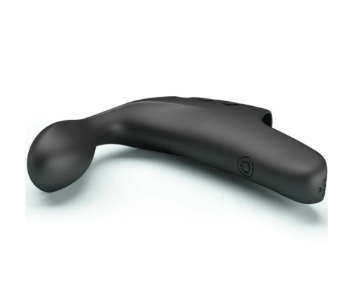 Pretty Love Black Gorgon Rechargeable Finger Massager, 10 Modes, Black