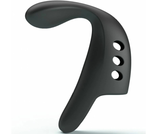 Pretty Love Black Gorgon Rechargeable Finger Massager, 10 Modes, Black