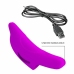 Pretty Love Delphini Finger Model - 10-Mode USB Silicone, Purple