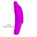 Pretty Love Delphini Finger Model - 10-Mode USB Silicone, Purple